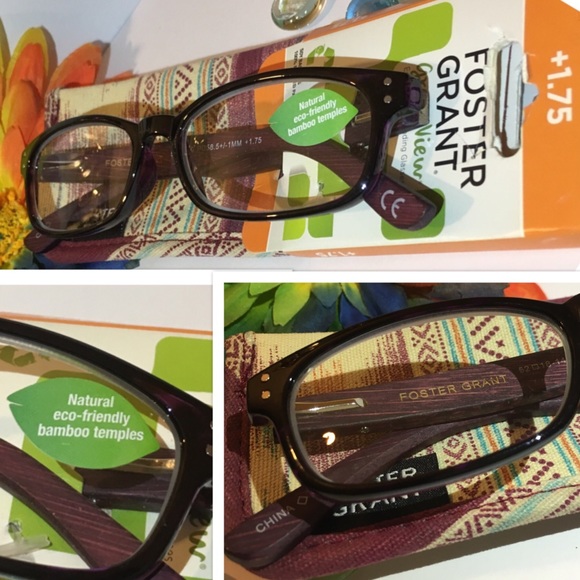 Foster Grant Accessories Foster Grant Green View Eco Bamboo Reading